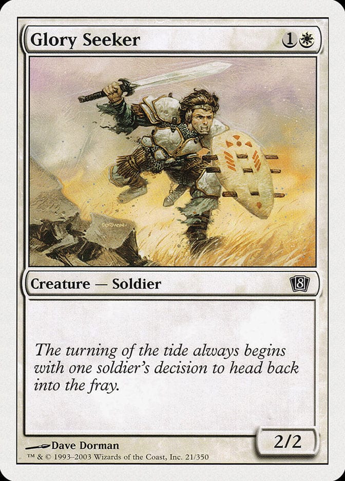 Glory Seeker [Eighth Edition] Magic: The Gathering