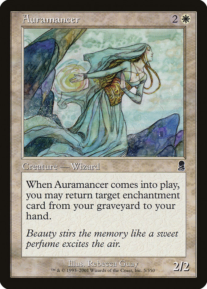 Auramancer [Odyssey] Magic: The Gathering
