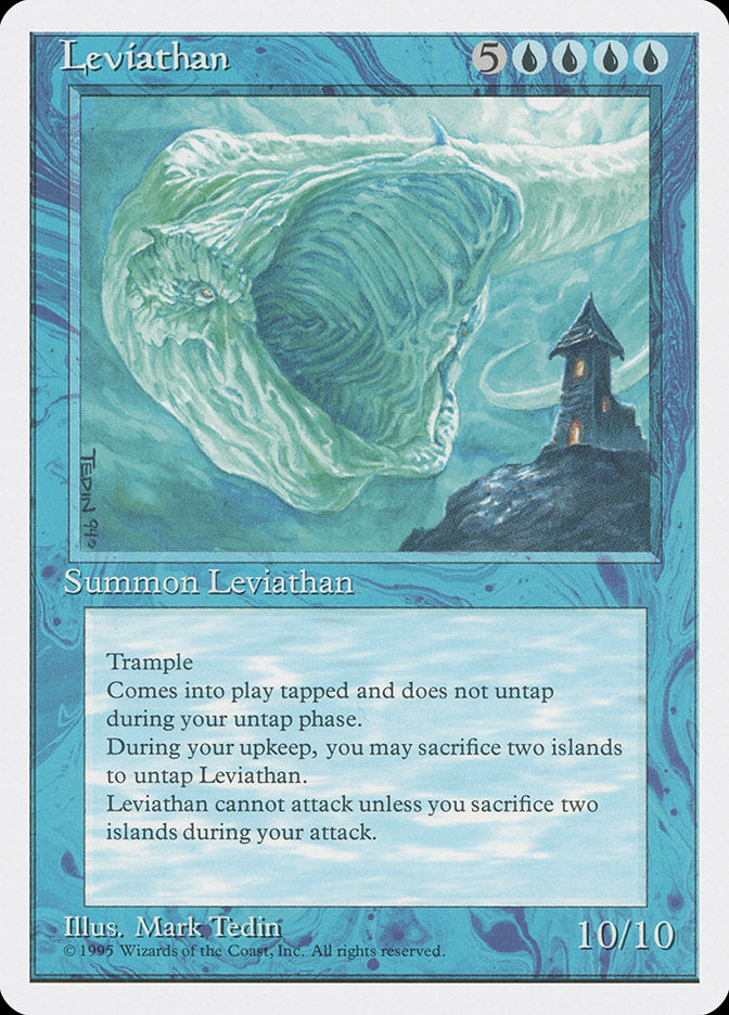 Leviathan [Fourth Edition] Magic: The Gathering