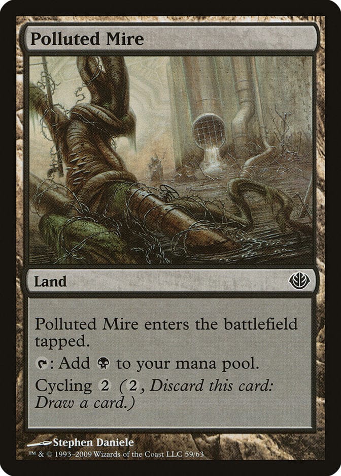 Polluted Mire [Duel Decks: Garruk vs. Liliana] Magic: The Gathering