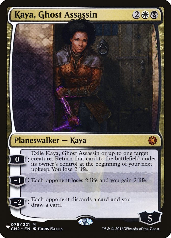 Kaya, Ghost Assassin [The List] Magic: The Gathering