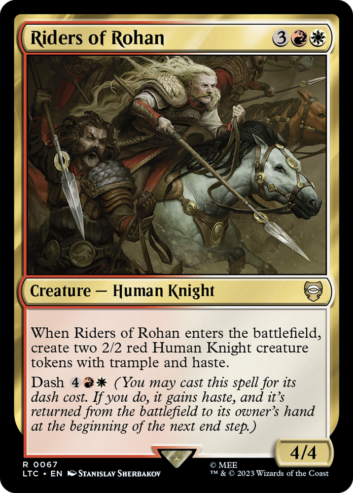 Riders of Rohan [The Lord of the Rings: Tales of Middle-Earth Commander] Magic: The Gathering