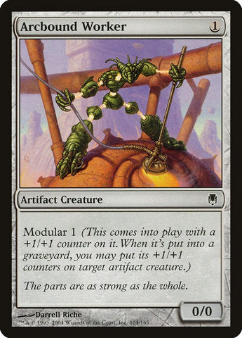 Arcbound Worker [Darksteel] Magic: The Gathering