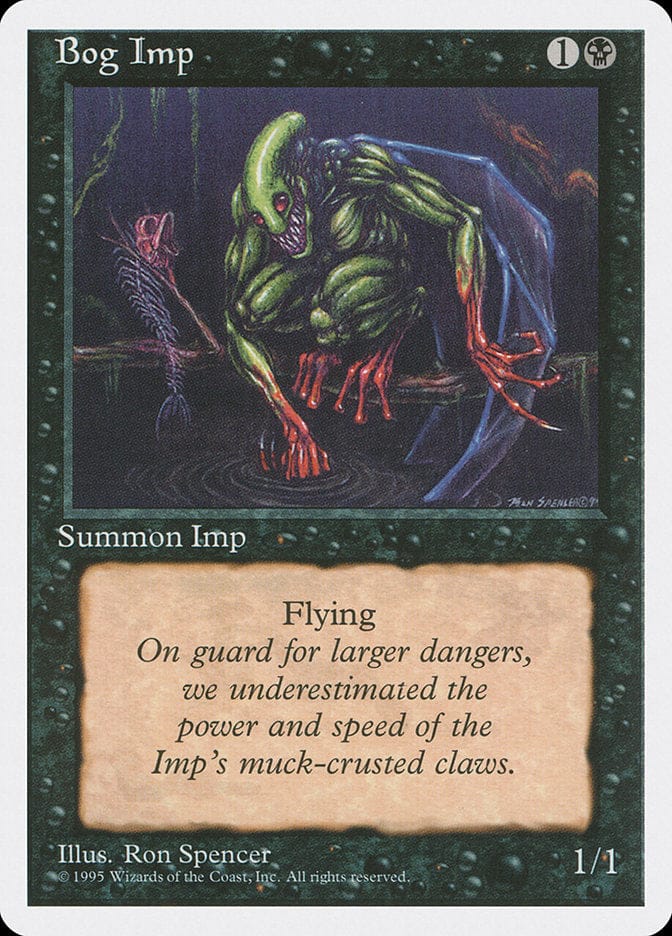 Bog Imp [Fourth Edition] Magic: The Gathering