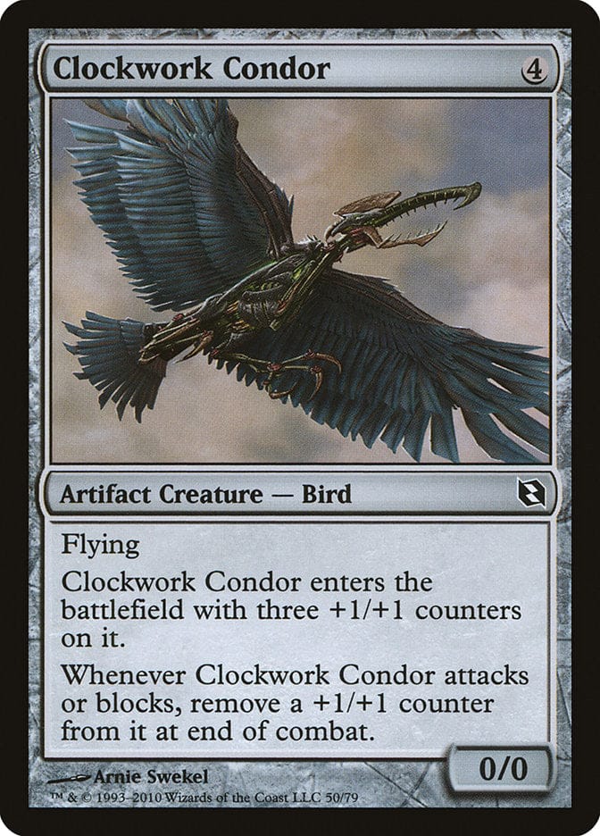 Clockwork Condor [Duel Decks: Elspeth vs. Tezzeret] Magic: The Gathering