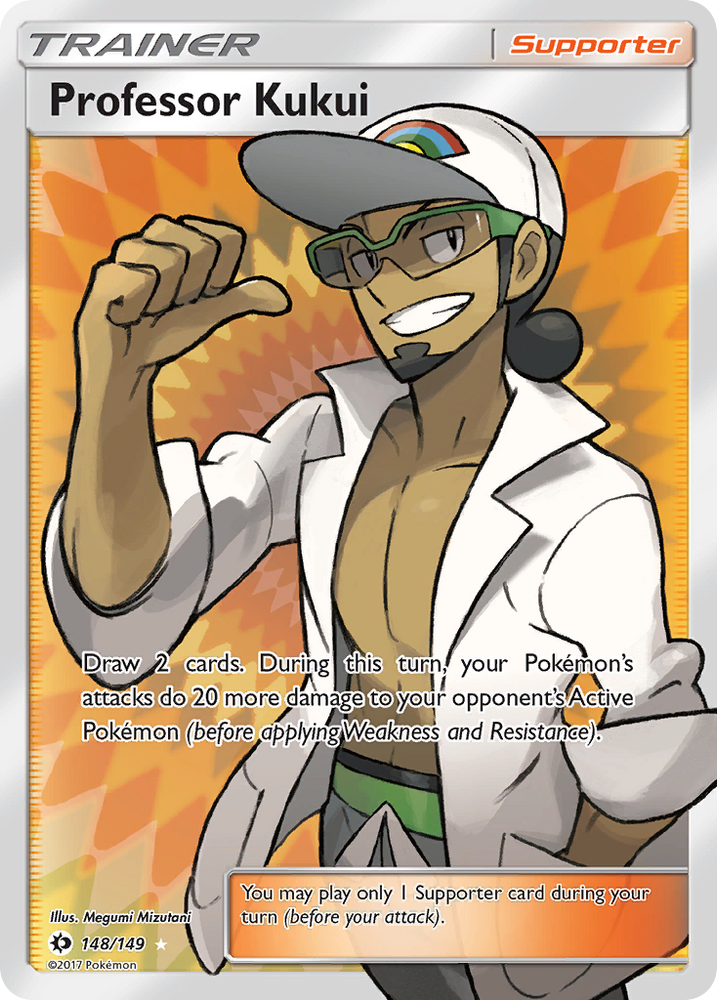 Professor Kukui (148/149) [Sun & Moon: Base Set] Pokémon