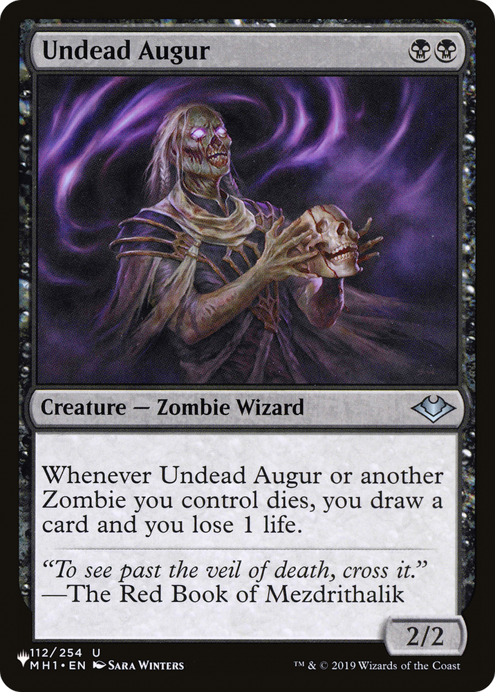 Undead Augur [The List] Magic: The Gathering