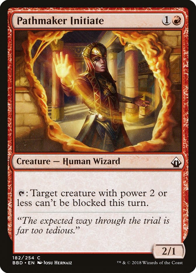 Pathmaker Initiate [Battlebond] Magic: The Gathering