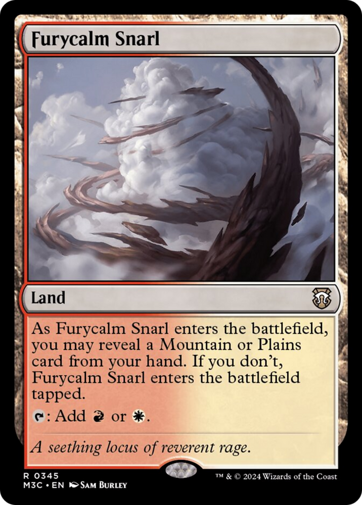 Furycalm Snarl [Modern Horizons 3 Commander] Magic: The Gathering