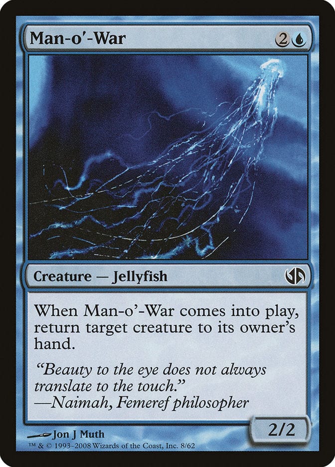 Man-o'-War [Duel Decks: Jace vs. Chandra] Magic: The Gathering
