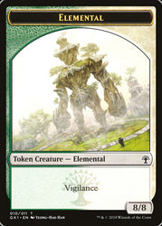 Elemental // Centaur Double-Sided Token [Guilds of Ravnica Guild Kit Tokens] Magic: The Gathering