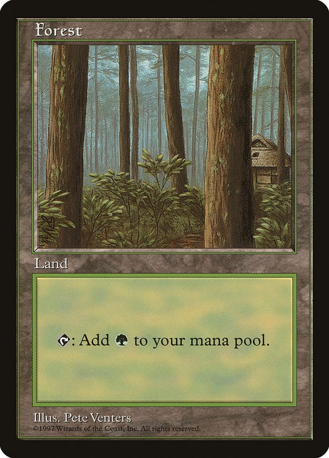 Forest (1) [Asia Pacific Land Program] Magic: The Gathering