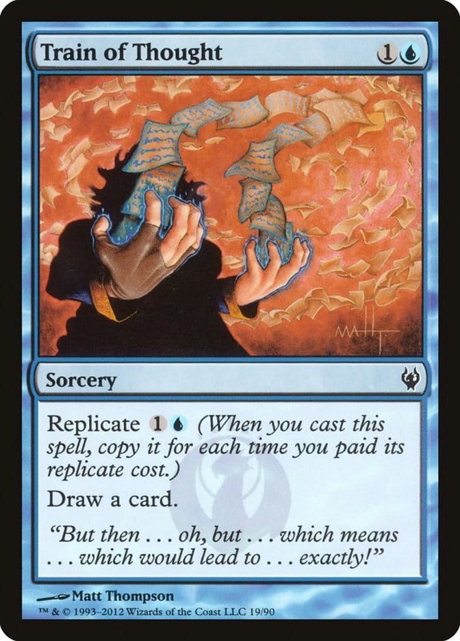 Train of Thought [Duel Decks: Izzet vs. Golgari] Magic: The Gathering