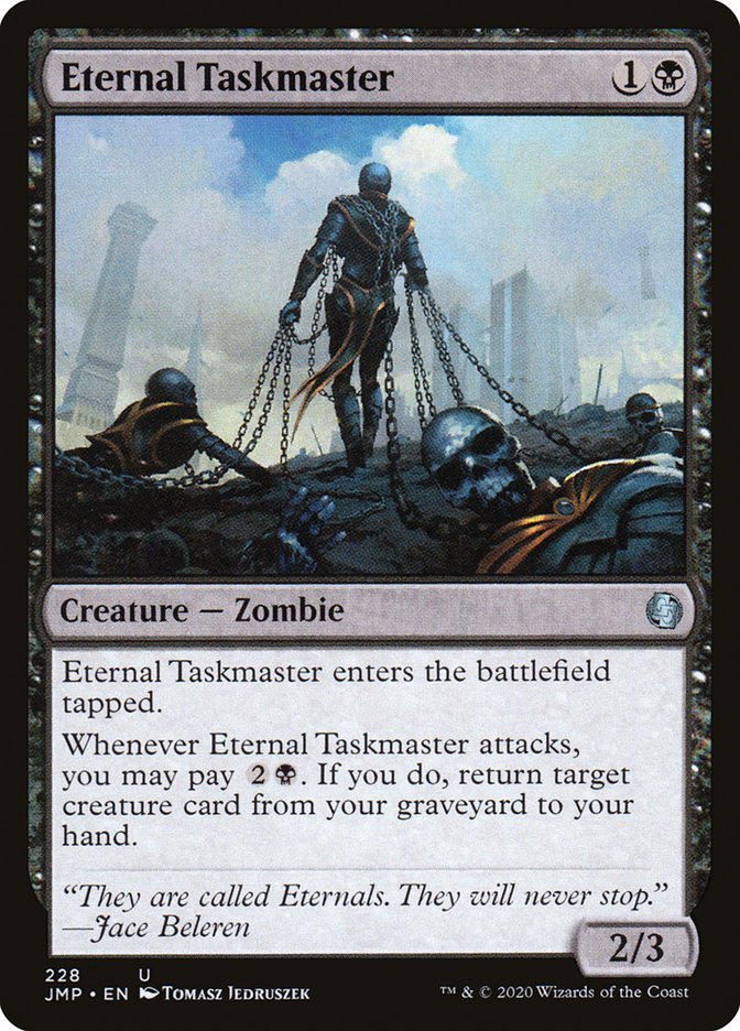 Eternal Taskmaster [Jumpstart] Magic: The Gathering