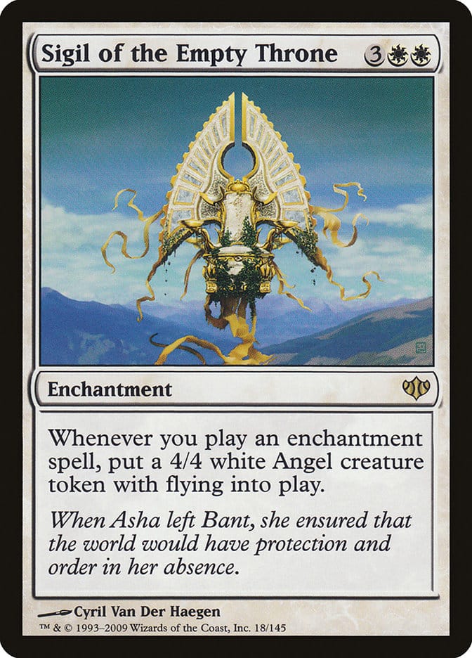 Sigil of the Empty Throne [Conflux] Magic: The Gathering