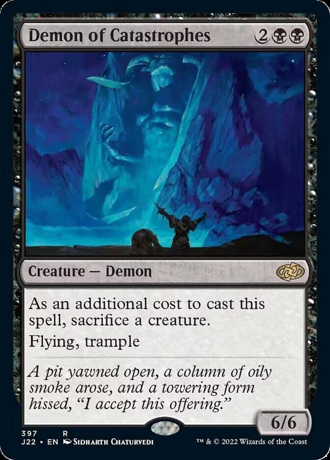 Demon of Catastrophes [Jumpstart 2022] Magic: The Gathering