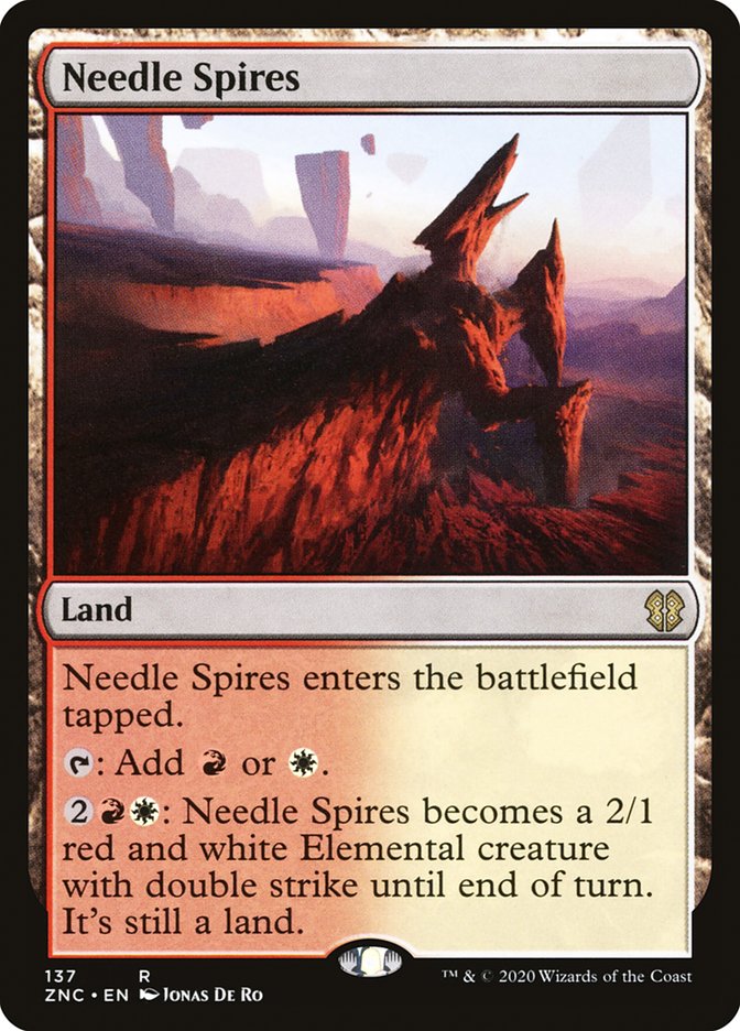 Needle Spires [Zendikar Rising Commander] Magic: The Gathering
