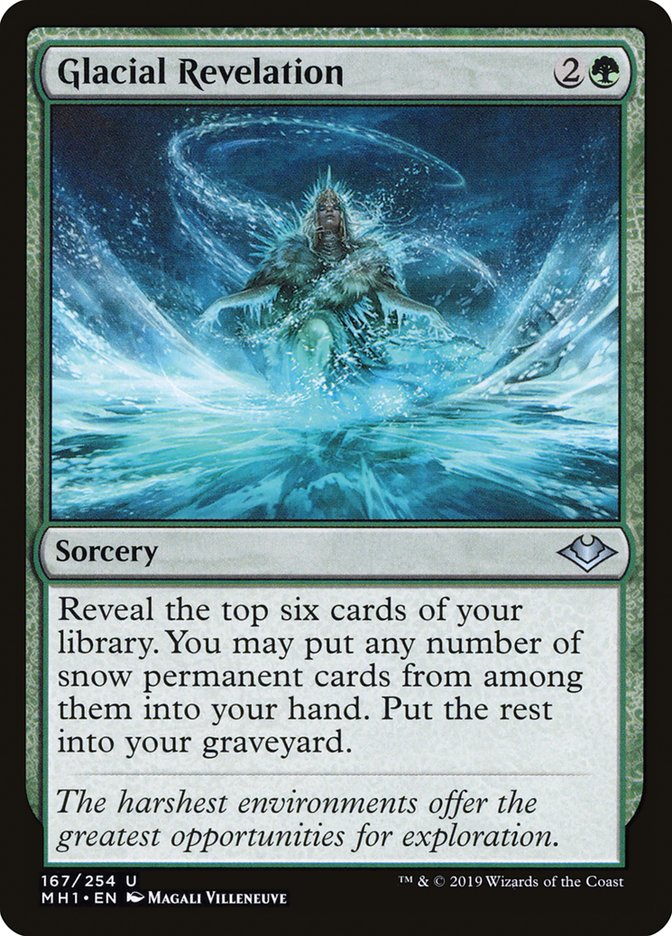 Glacial Revelation [Modern Horizons] Magic: The Gathering
