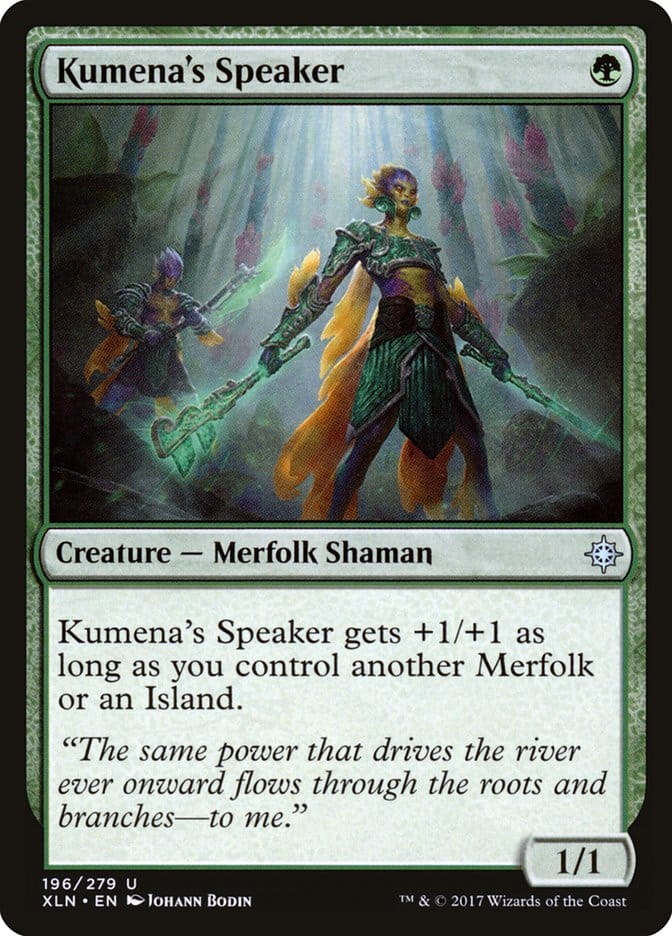 Kumena's Speaker [Ixalan] Magic: The Gathering