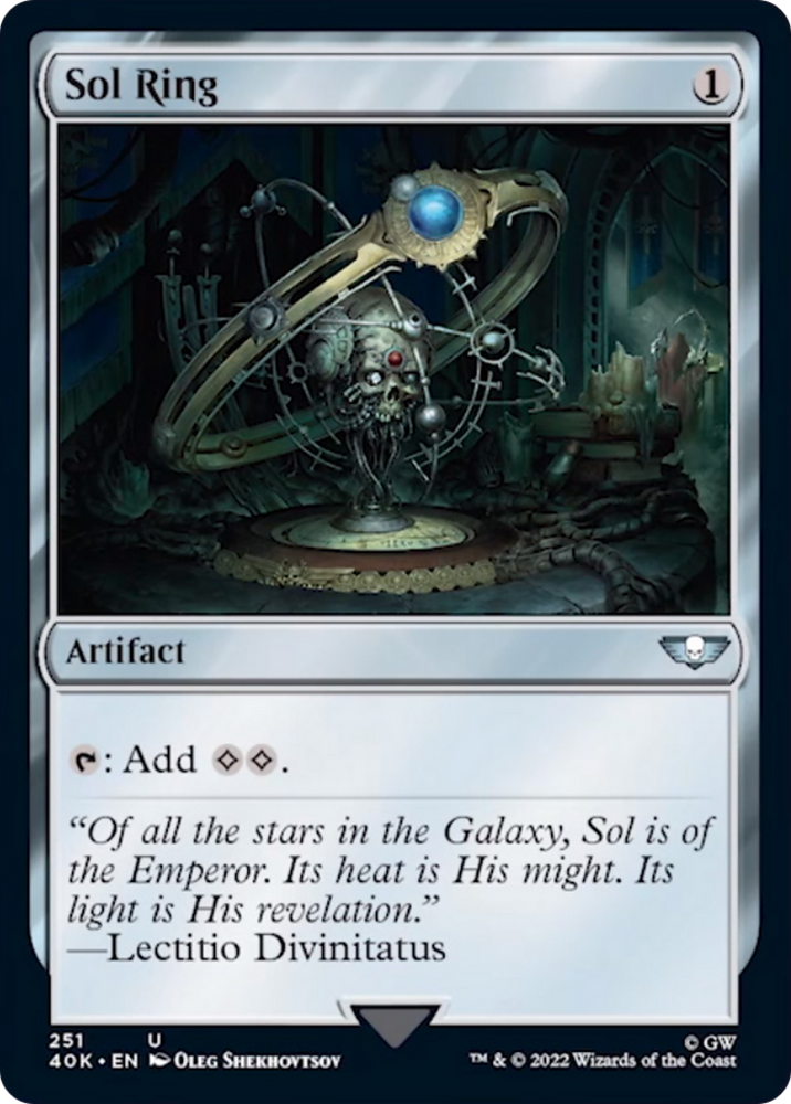 Sol Ring (251) [Warhammer 40,000] Magic: The Gathering