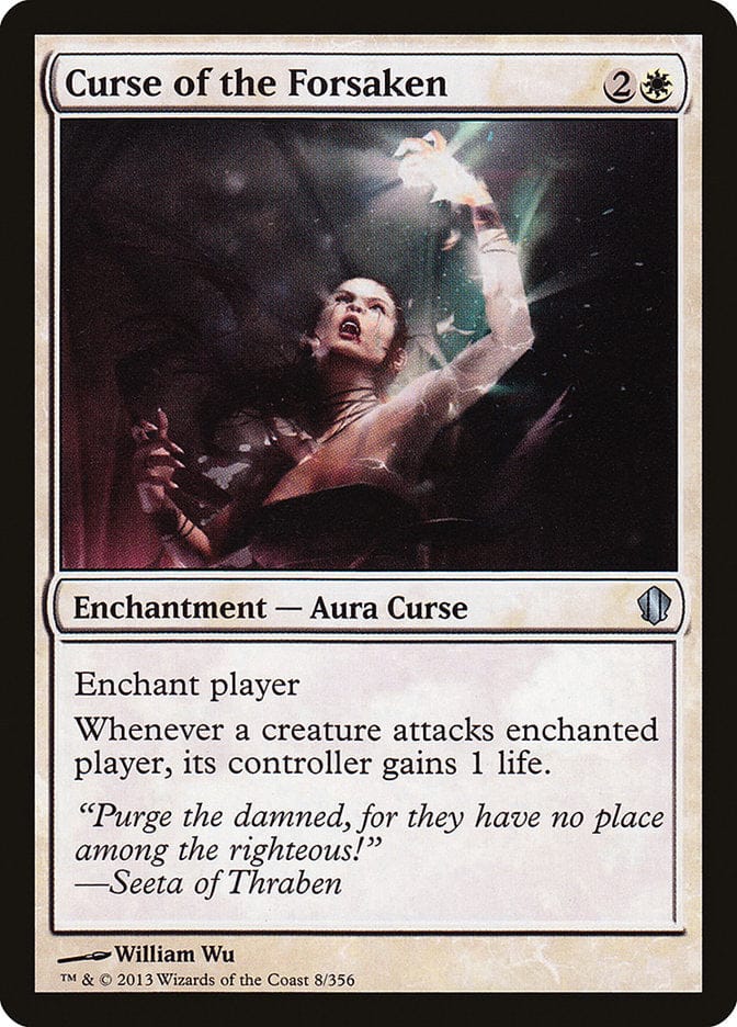 Curse of the Forsaken [Commander 2013] Magic: The Gathering