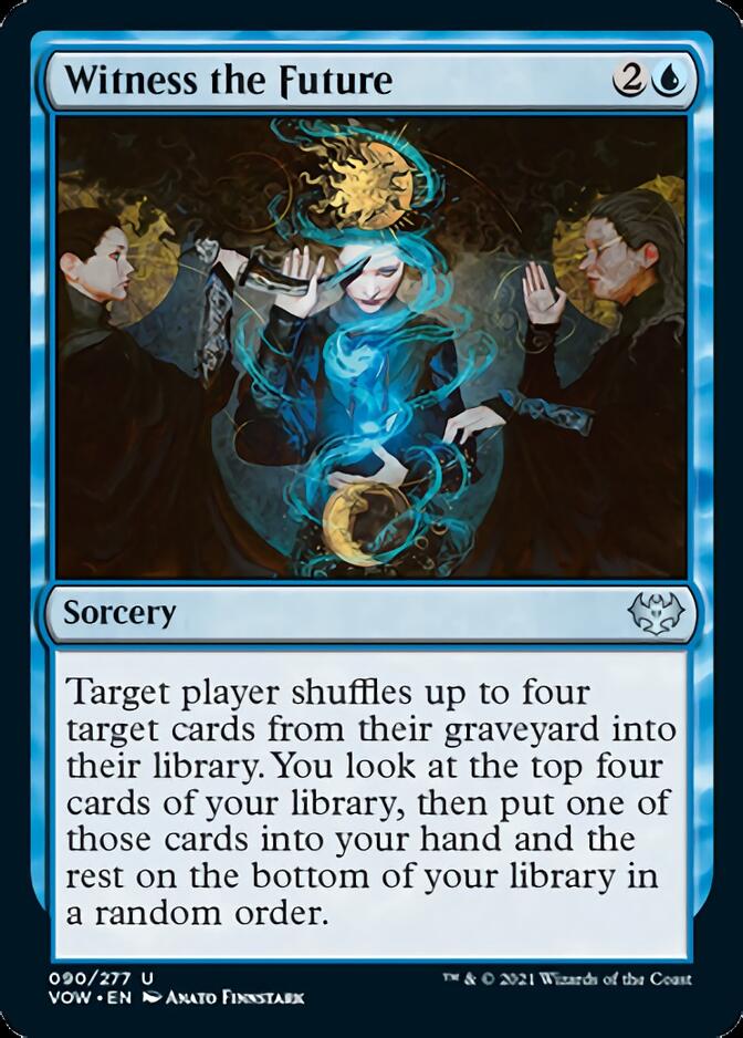 Witness the Future [Innistrad: Crimson Vow] Magic: The Gathering