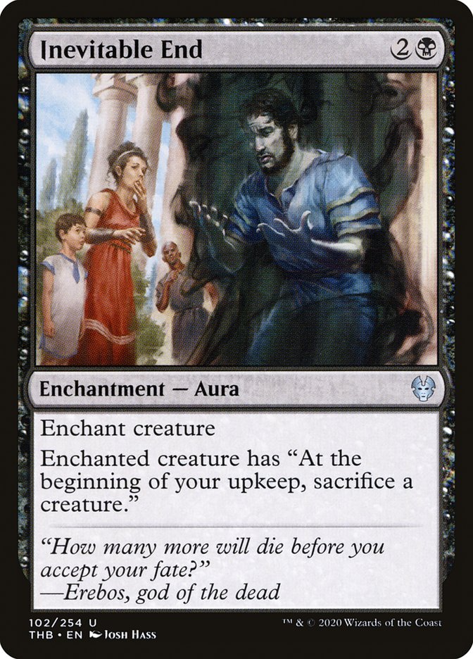 Inevitable End [Theros Beyond Death] Magic: The Gathering