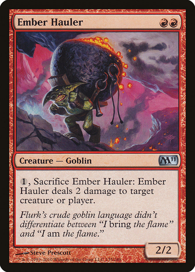 Ember Hauler [Magic 2011] Magic: The Gathering