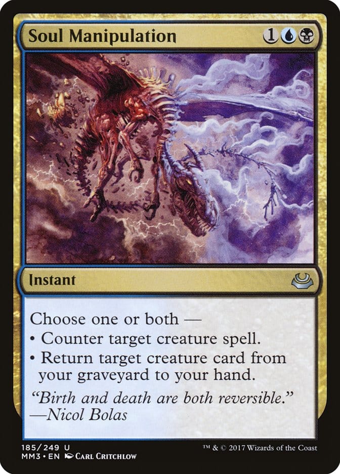 Soul Manipulation [Modern Masters 2017] Magic: The Gathering