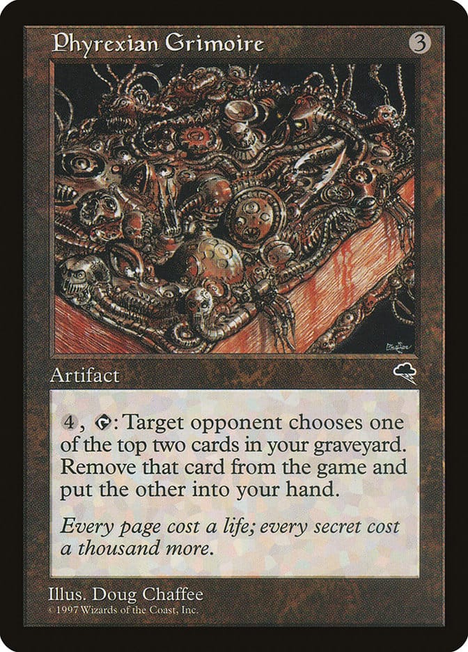 Phyrexian Grimoire [Tempest] Magic: The Gathering