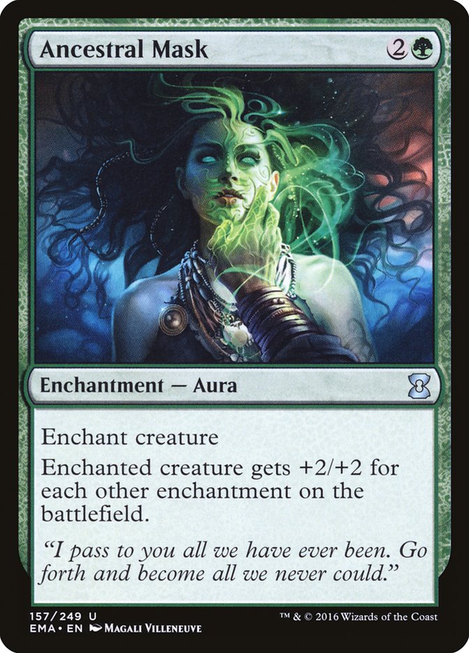Ancestral Mask [Eternal Masters] Magic: The Gathering