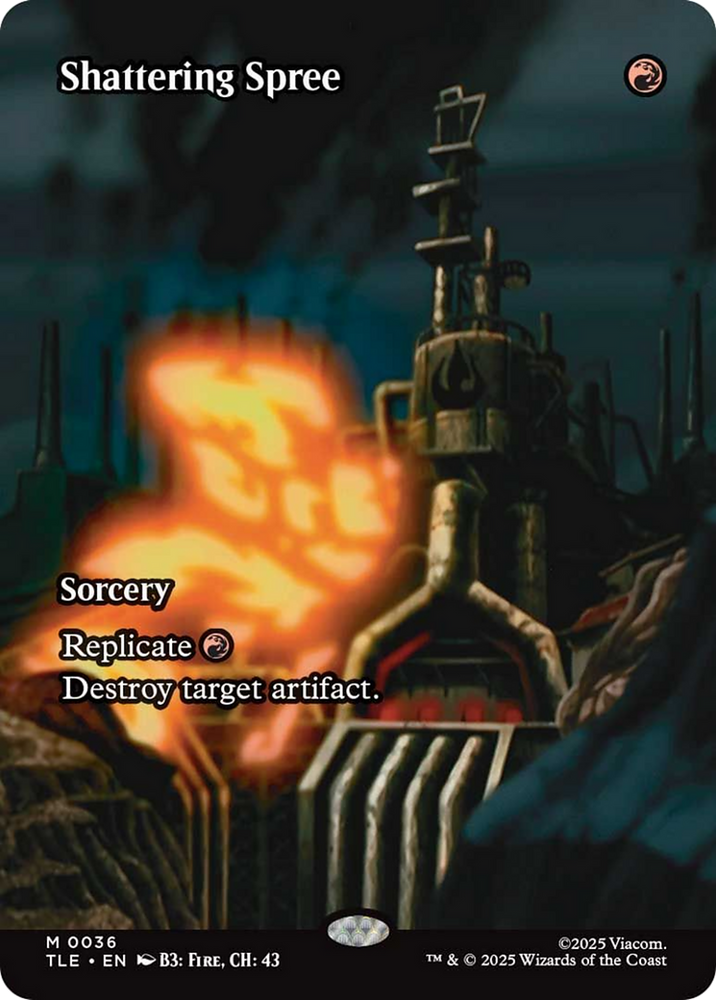 Shattering Spree (Borderless) [Avatar: The Last Airbender: Eternal-Legal] Magic: The Gathering