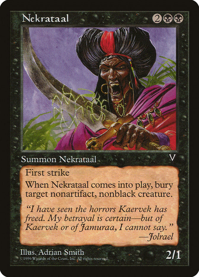 Nekrataal [Visions] Magic: The Gathering