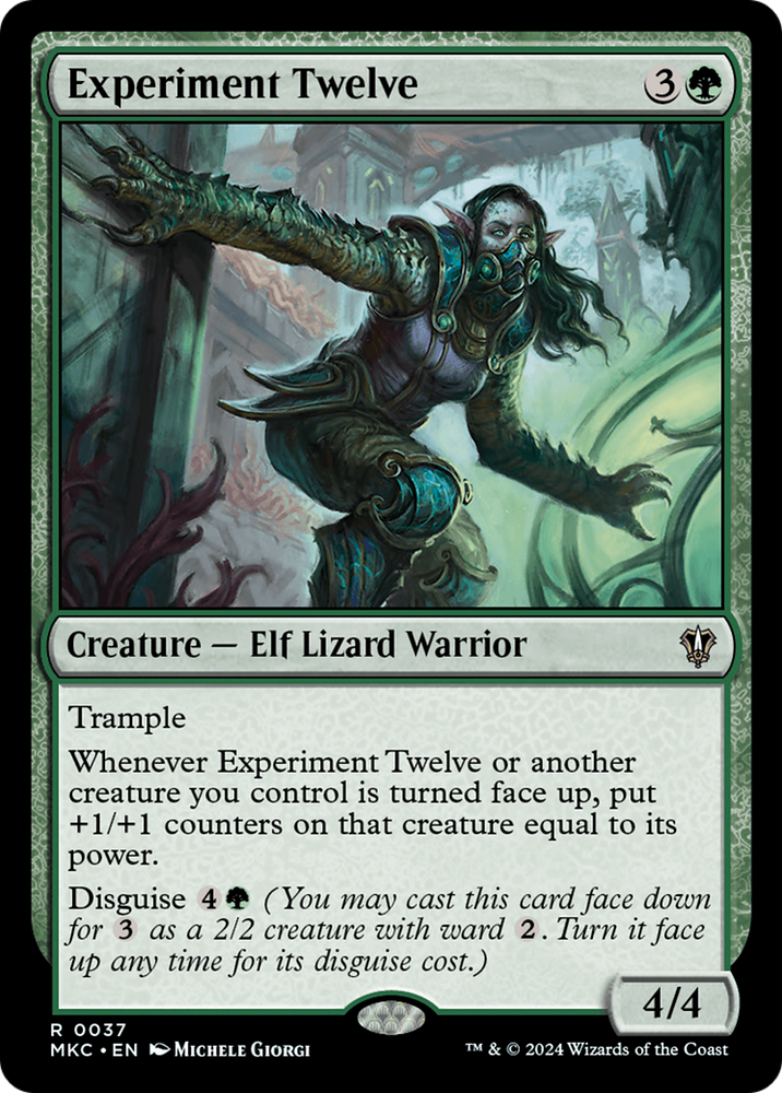 Experiment Twelve [Murders at Karlov Manor Commander] Magic: The Gathering