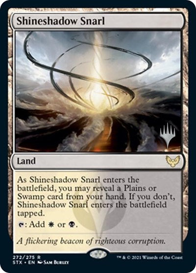 Shineshadow Snarl (Promo Pack) [Strixhaven: School of Mages Promos] Magic: The Gathering