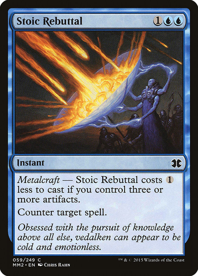Stoic Rebuttal [Modern Masters 2015] Magic: The Gathering