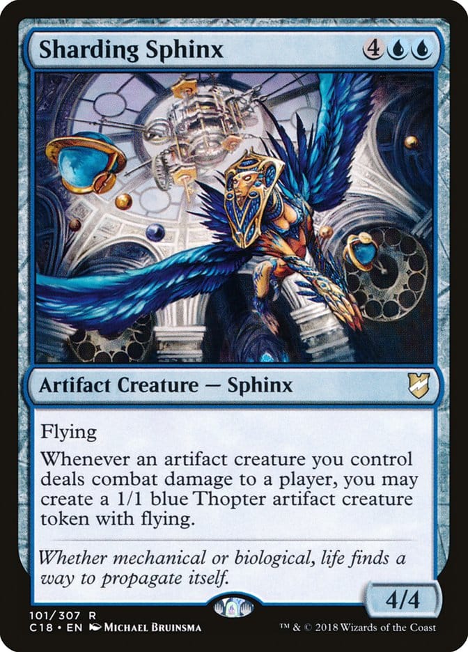 Sharding Sphinx [Commander 2018] Magic: The Gathering