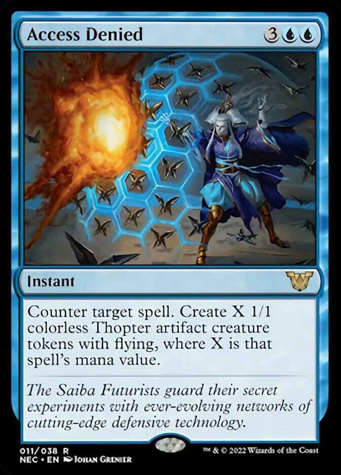 Access Denied [Kamigawa: Neon Dynasty Commander] Magic: The Gathering