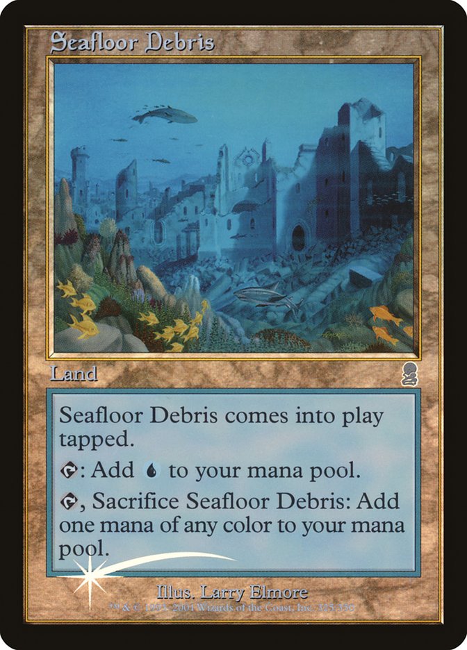 Seafloor Debris (Misprinted) [Odyssey] Magic: The Gathering