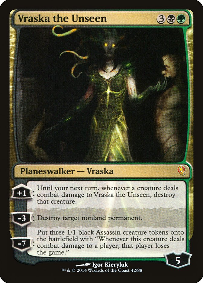 Vraska the Unseen [Duel Decks: Jace vs. Vraska] Magic: The Gathering