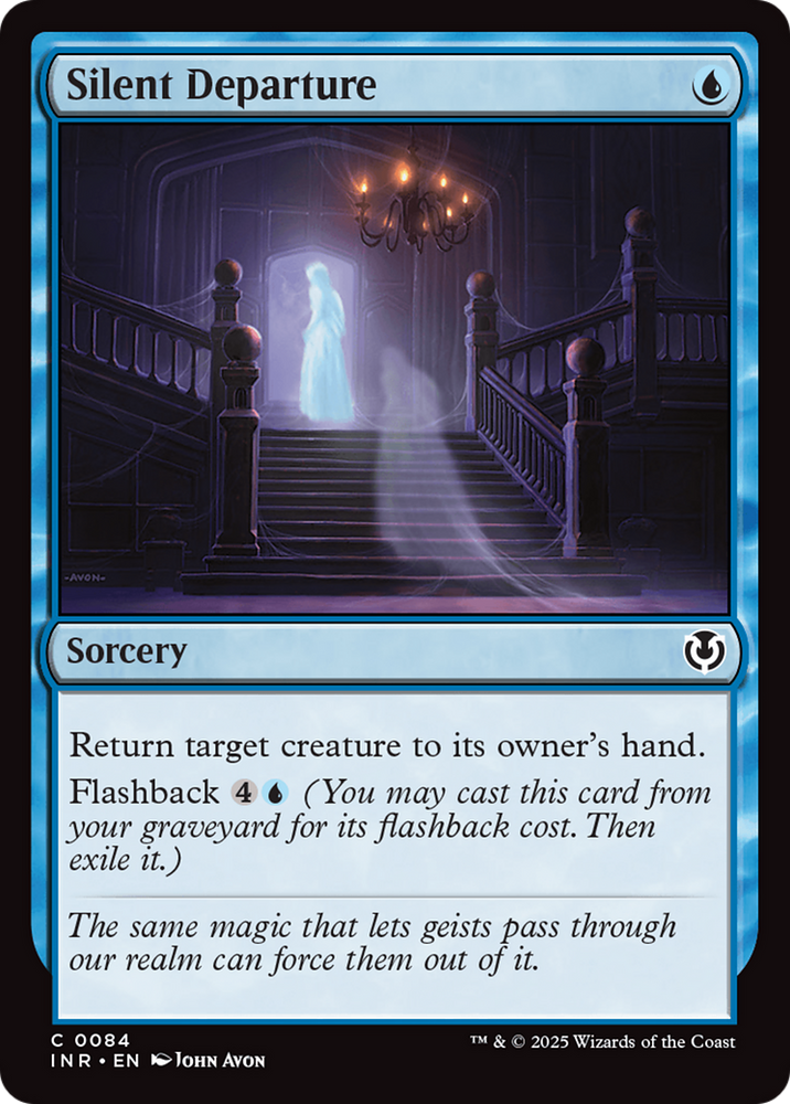 Silent Departure [Innistrad Remastered] Magic: The Gathering