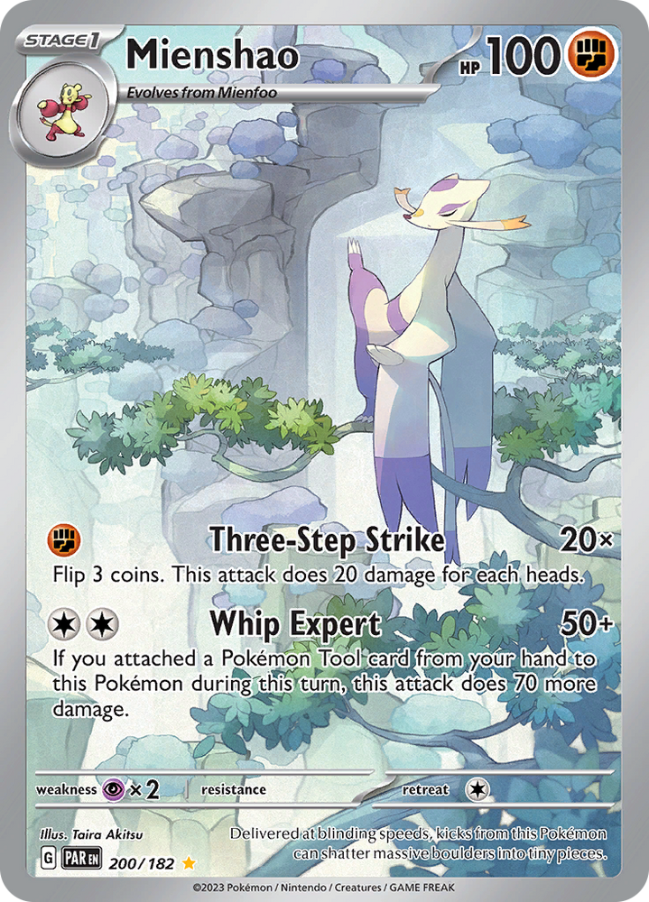 Mienshao (200/182) [Scarlet & Violet: Paradox Rift] Pokémon