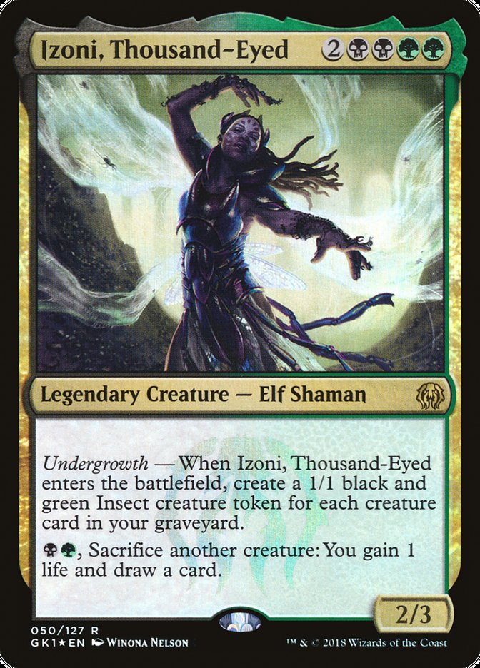 Izoni, Thousand-Eyed [Guilds of Ravnica Guild Kit] Magic: The Gathering