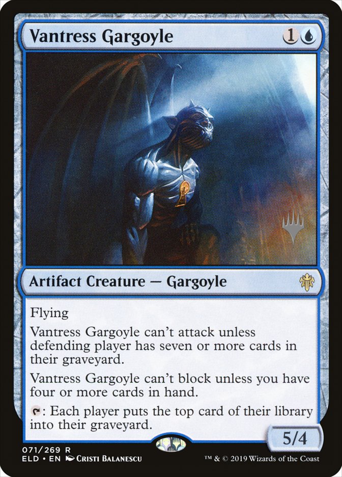 Vantress Gargoyle (Promo Pack) [Throne of Eldraine Promos] Magic: The Gathering