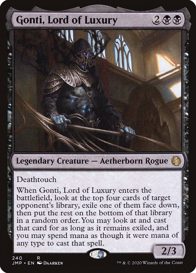 Gonti, Lord of Luxury [Jumpstart] Magic: The Gathering