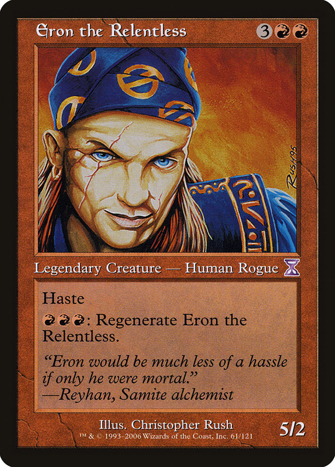 Eron the Relentless [Time Spiral Timeshifted] Magic: The Gathering