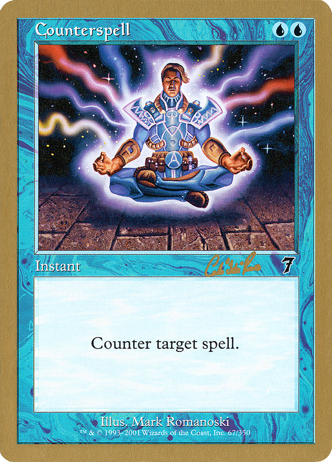 Counterspell (Carlos Romao) [World Championship Decks 2002] Magic: The Gathering