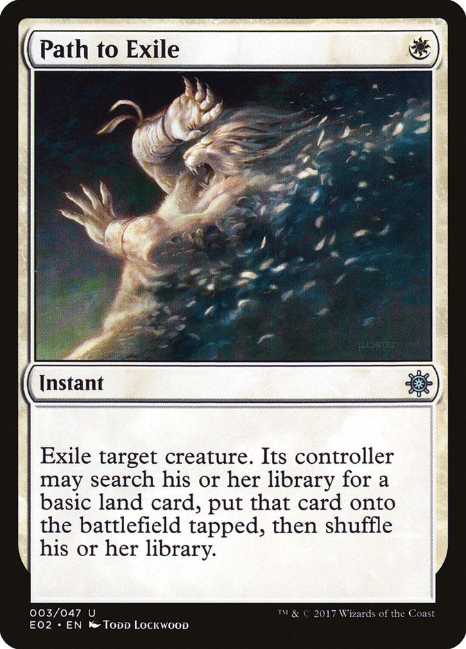 Path to Exile [Explorers of Ixalan] Magic: The Gathering