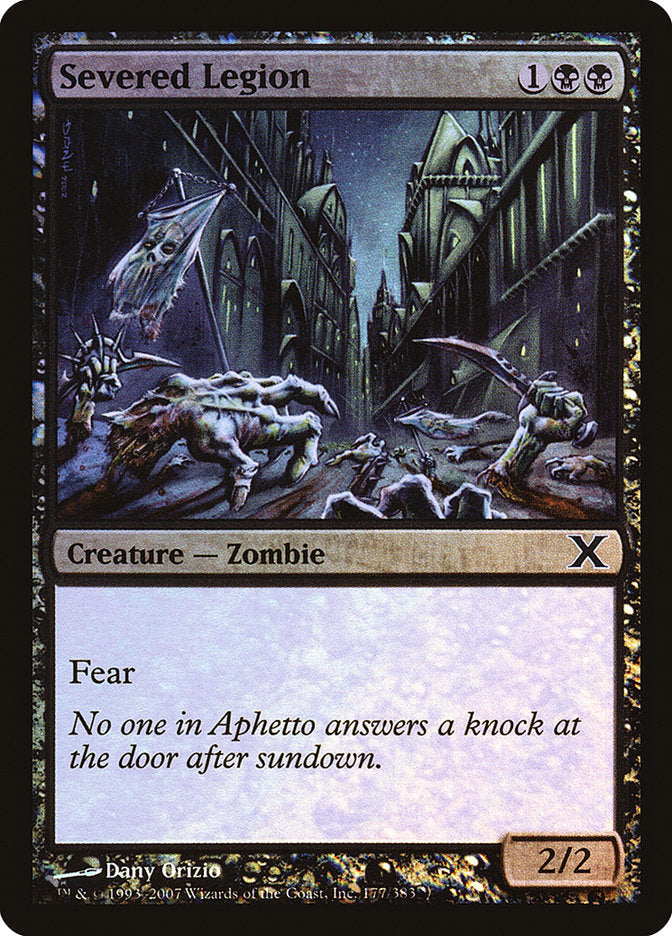Severed Legion (Premium Foil) [Tenth Edition] Magic: The Gathering