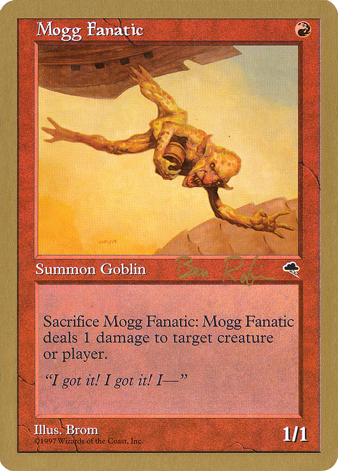 Mogg Fanatic (Ben Rubin) [World Championship Decks 1998] Magic: The Gathering